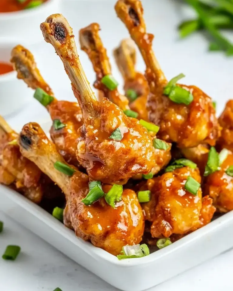 Homemade Chicken Lollipops photo