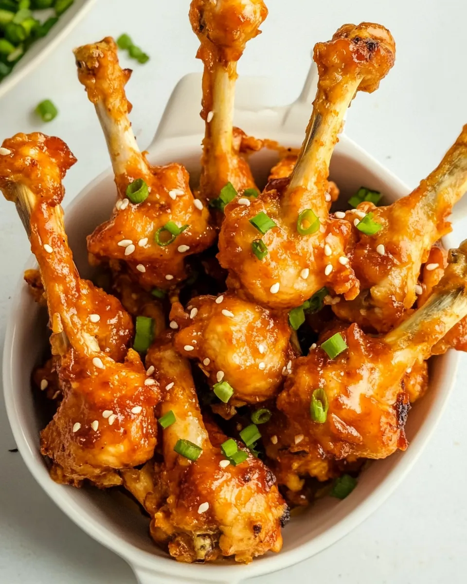 Easy Chicken Lollipops recipe photo