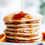 Homemade Fluffy Whole Wheat Pancakes photo