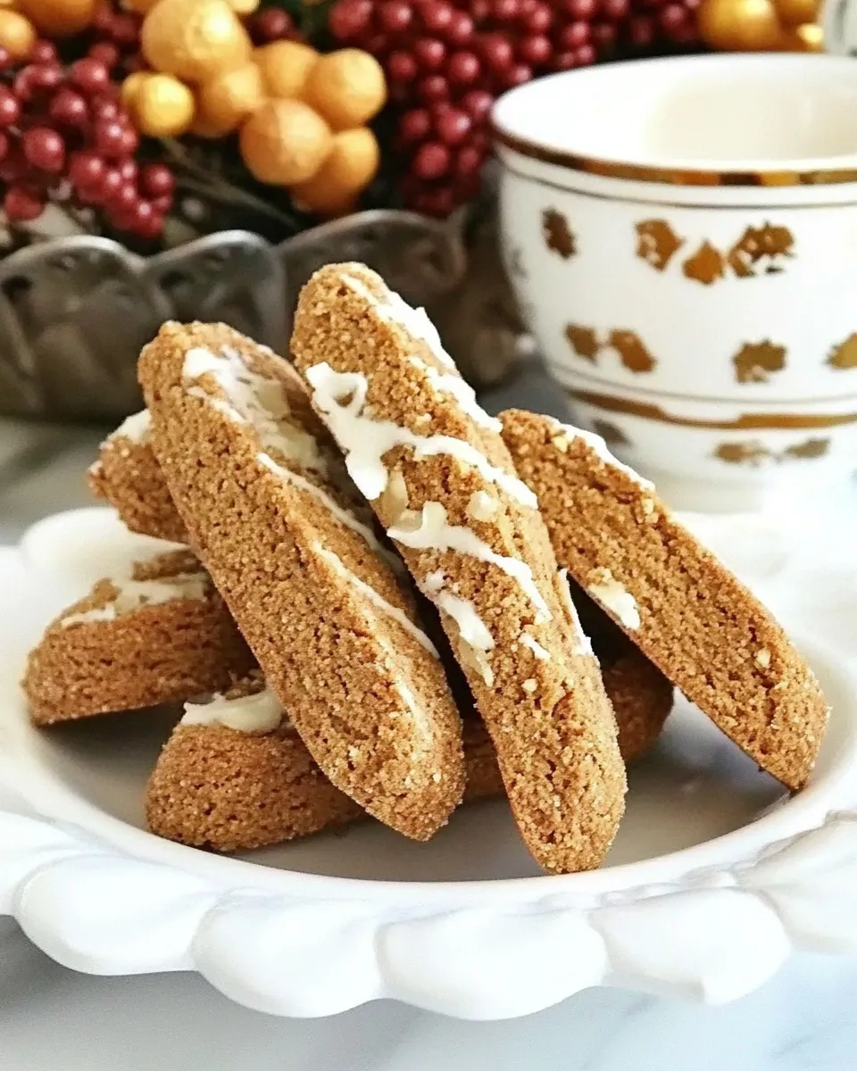 Classic Gingerbread Biscotti image