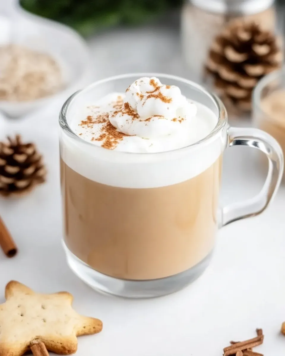 Homemade Gingerbread Latte photo