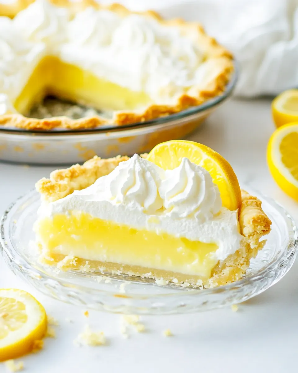 Homemade Lemon Pie photo