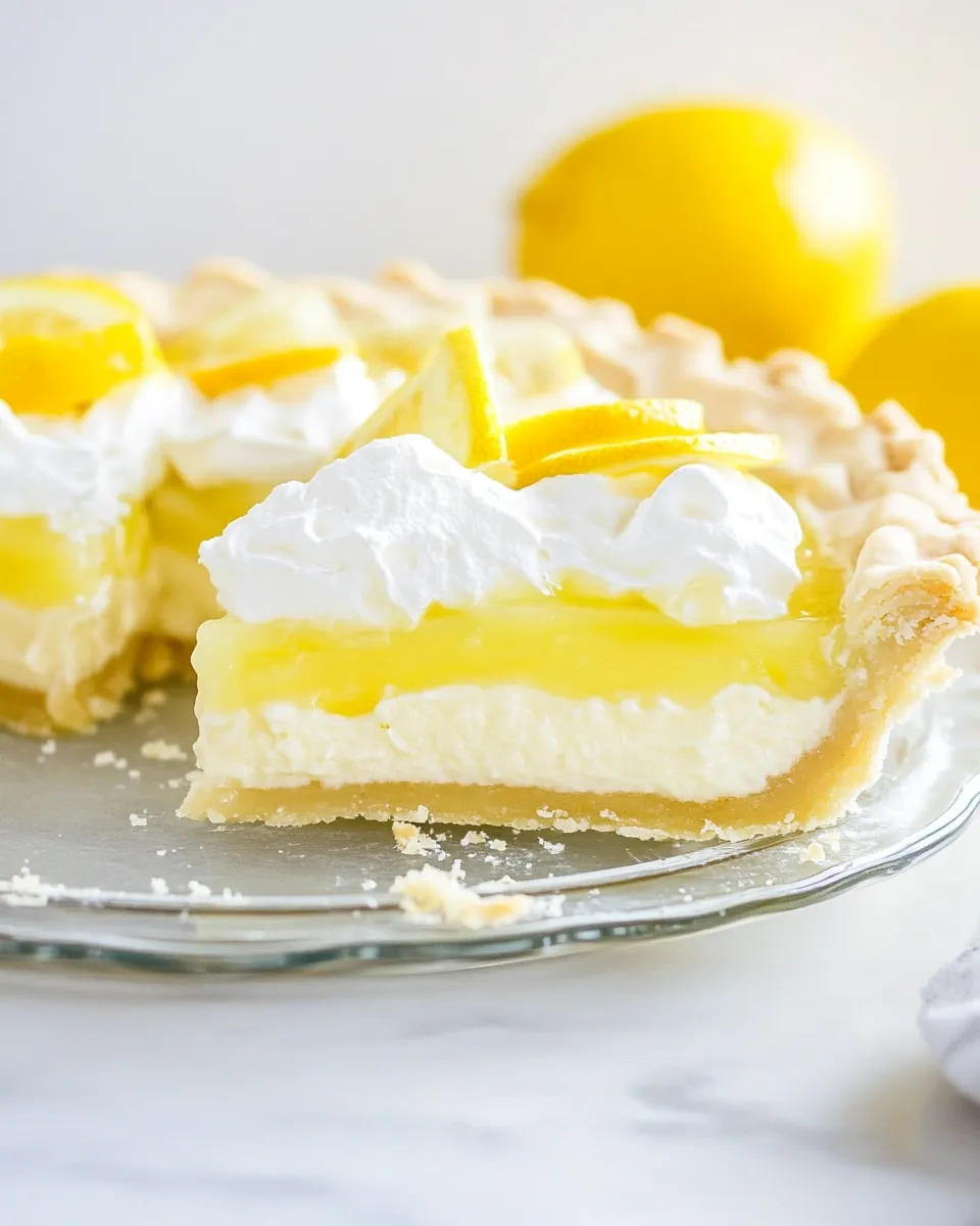 Classic Lemon Pie image