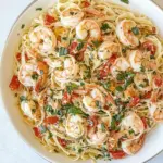 Homemade Mediterranean Shrimp Pasta (Gluten-Free, Dairy-Free) photo
