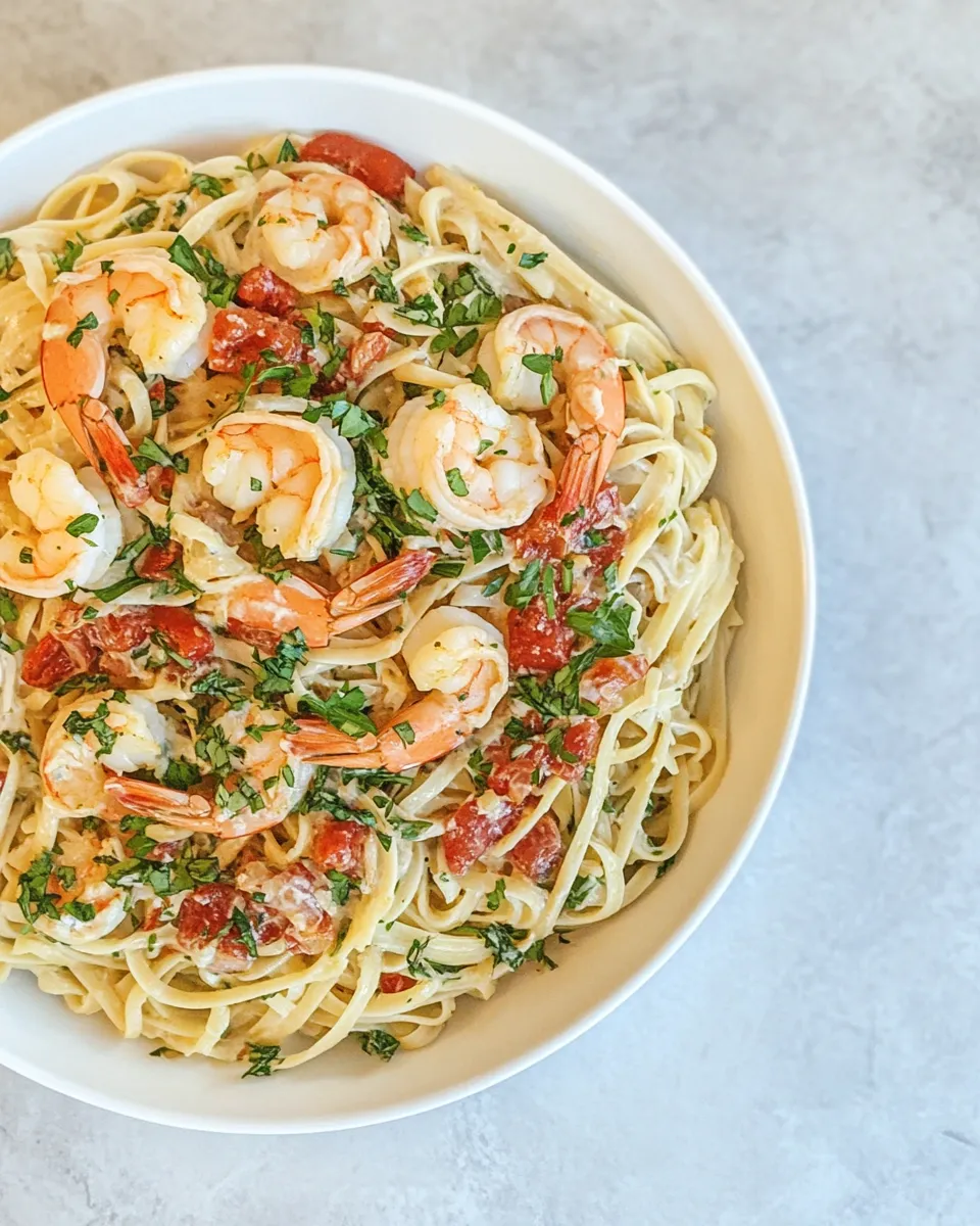Easy Mediterranean Shrimp Pasta (Gluten-Free, Dairy-Free) recipe photo
