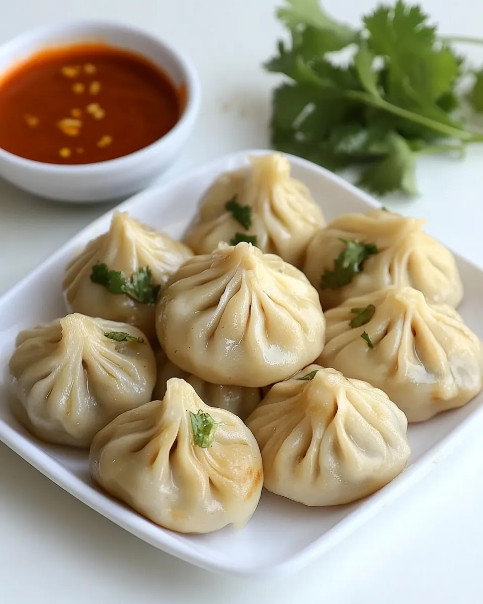 Delicious Momo (Momos) recipe image