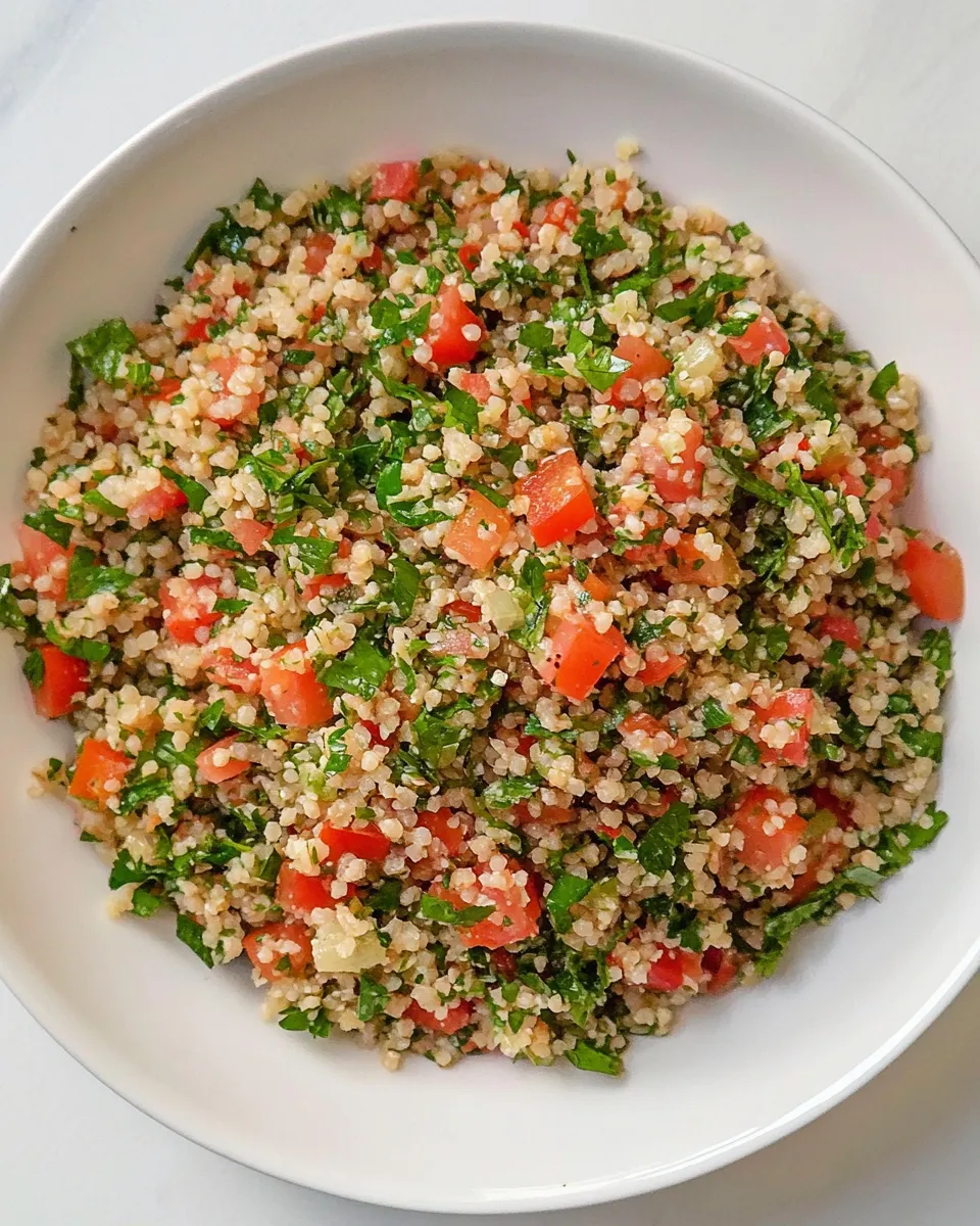 Easy Quinoa Tabouli recipe photo