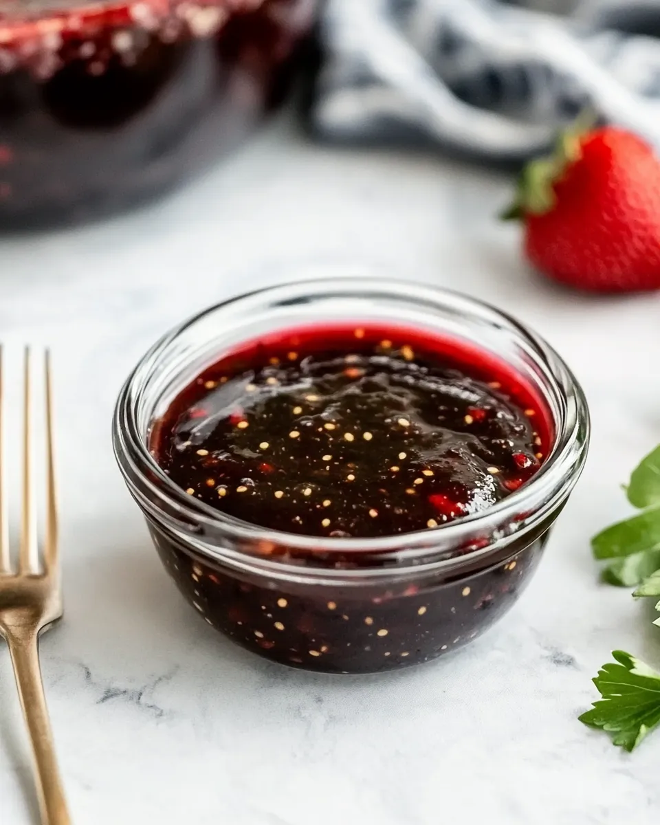 Easy Raspberry Vinaigrette food photo