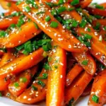 Homemade Roasted Carrots with Sesame Ponzu Vinaigrette photo