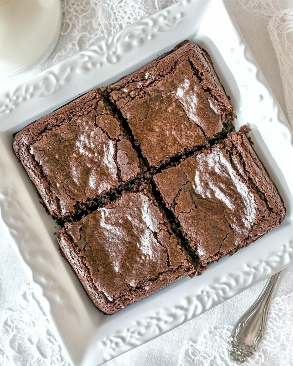 Homemade Sheet Pan Brownies photo