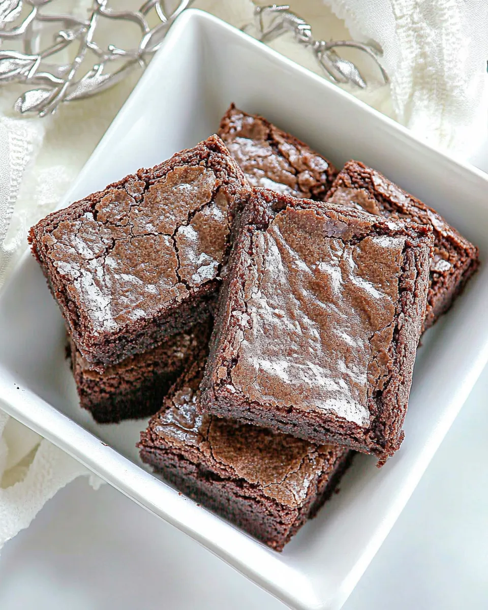 Easy Sheet Pan Brownies recipe photo