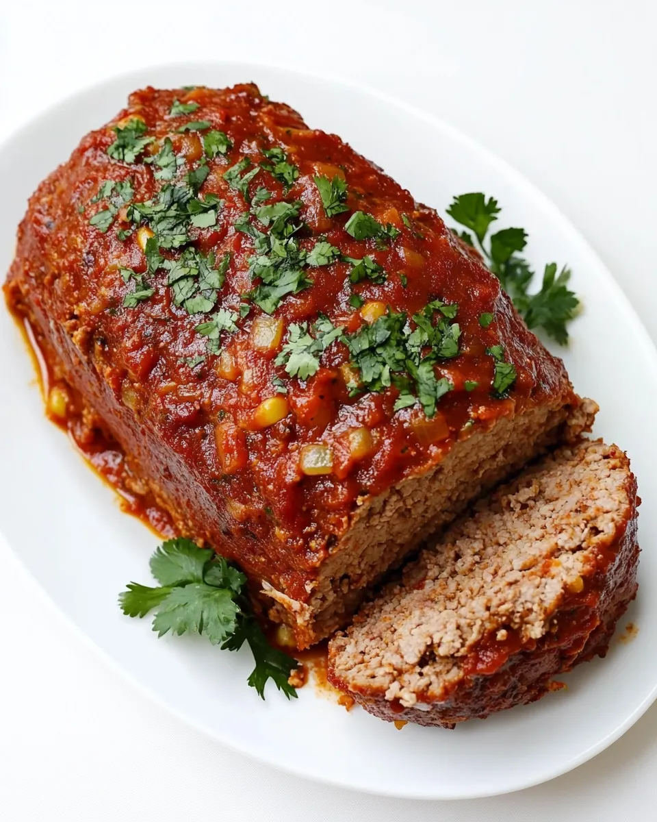 Classic Slow Cooker Mexican Meatloaf image