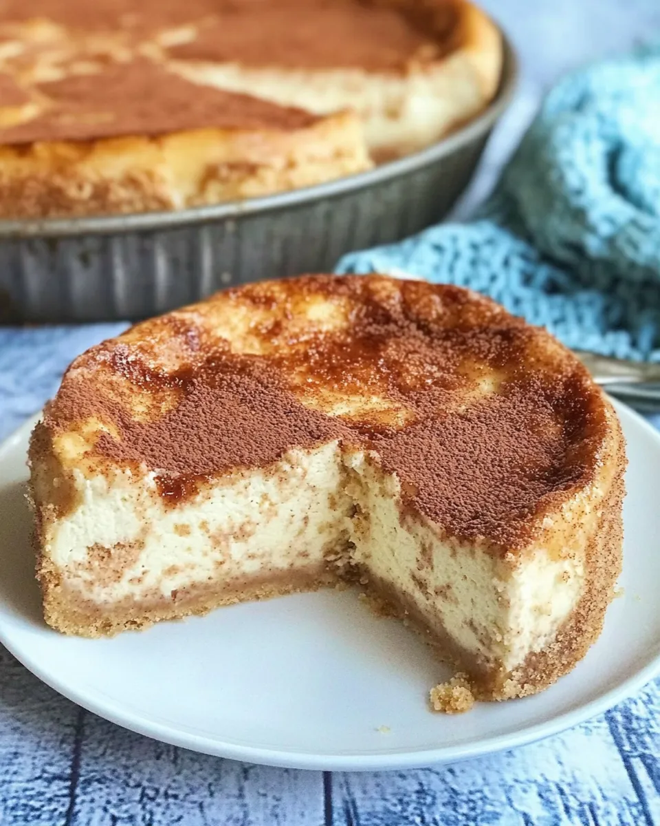 Classic Snickerdoodle Cheesecake image