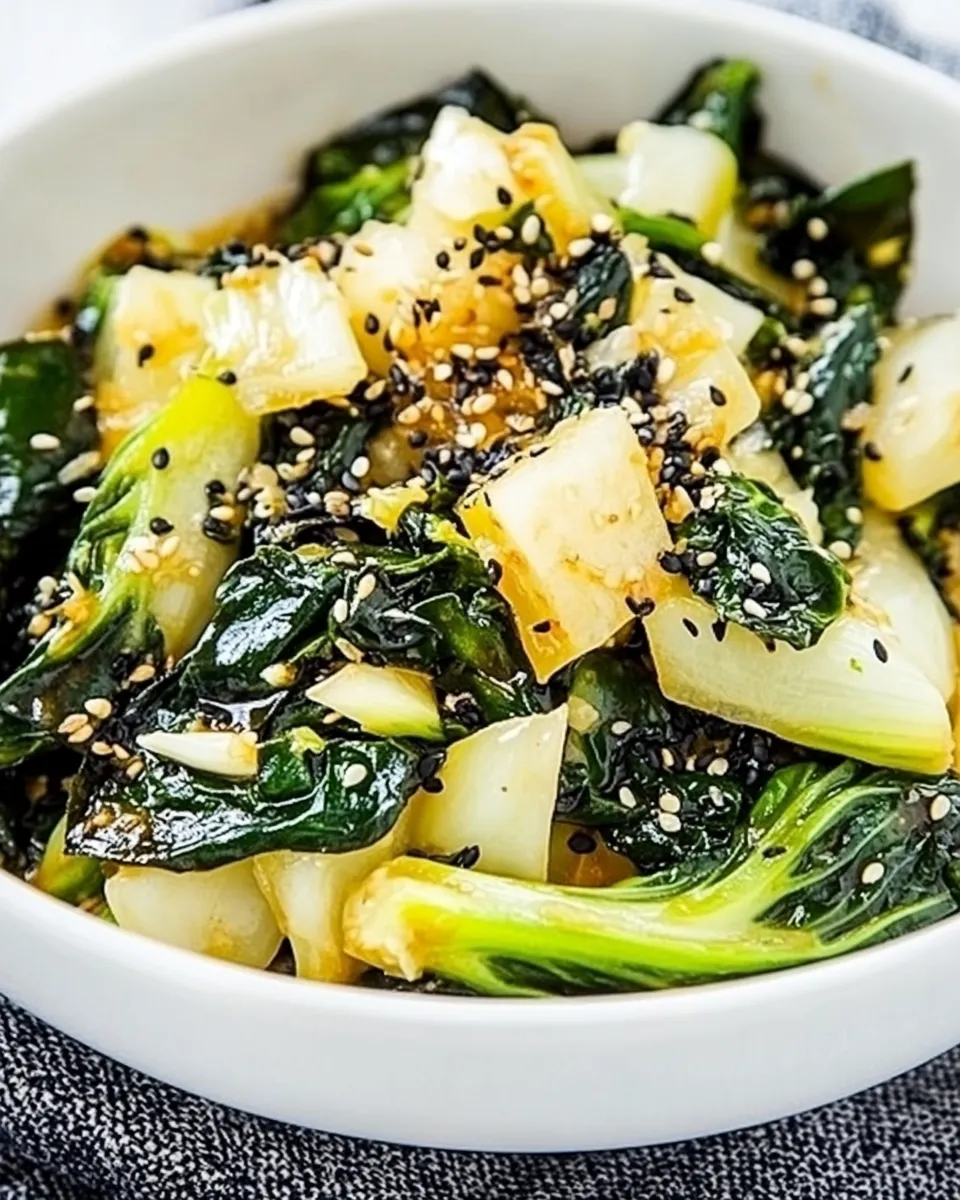 Easy Stir-Fried Bok Choy photo