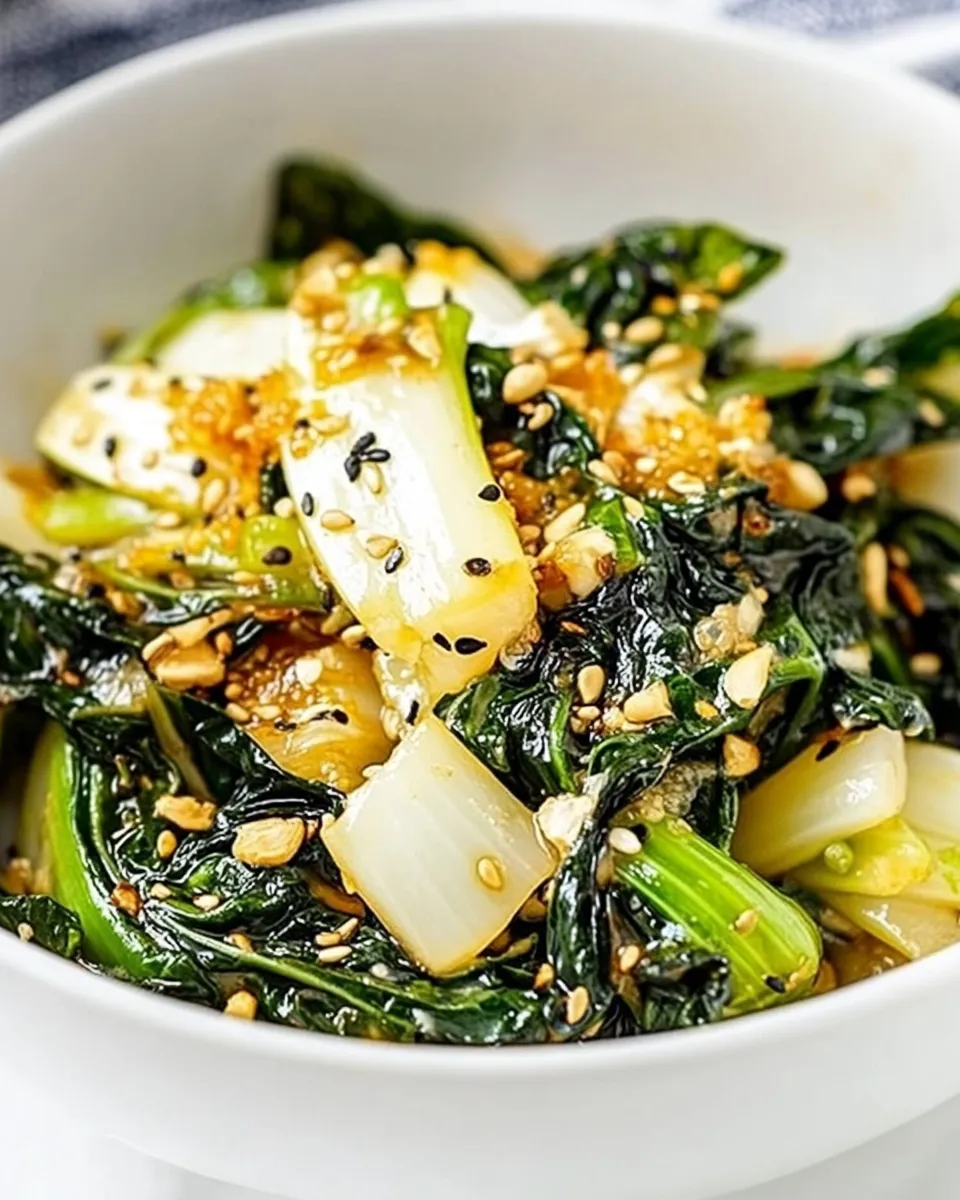 Delicious Stir-Fried Bok Choy image