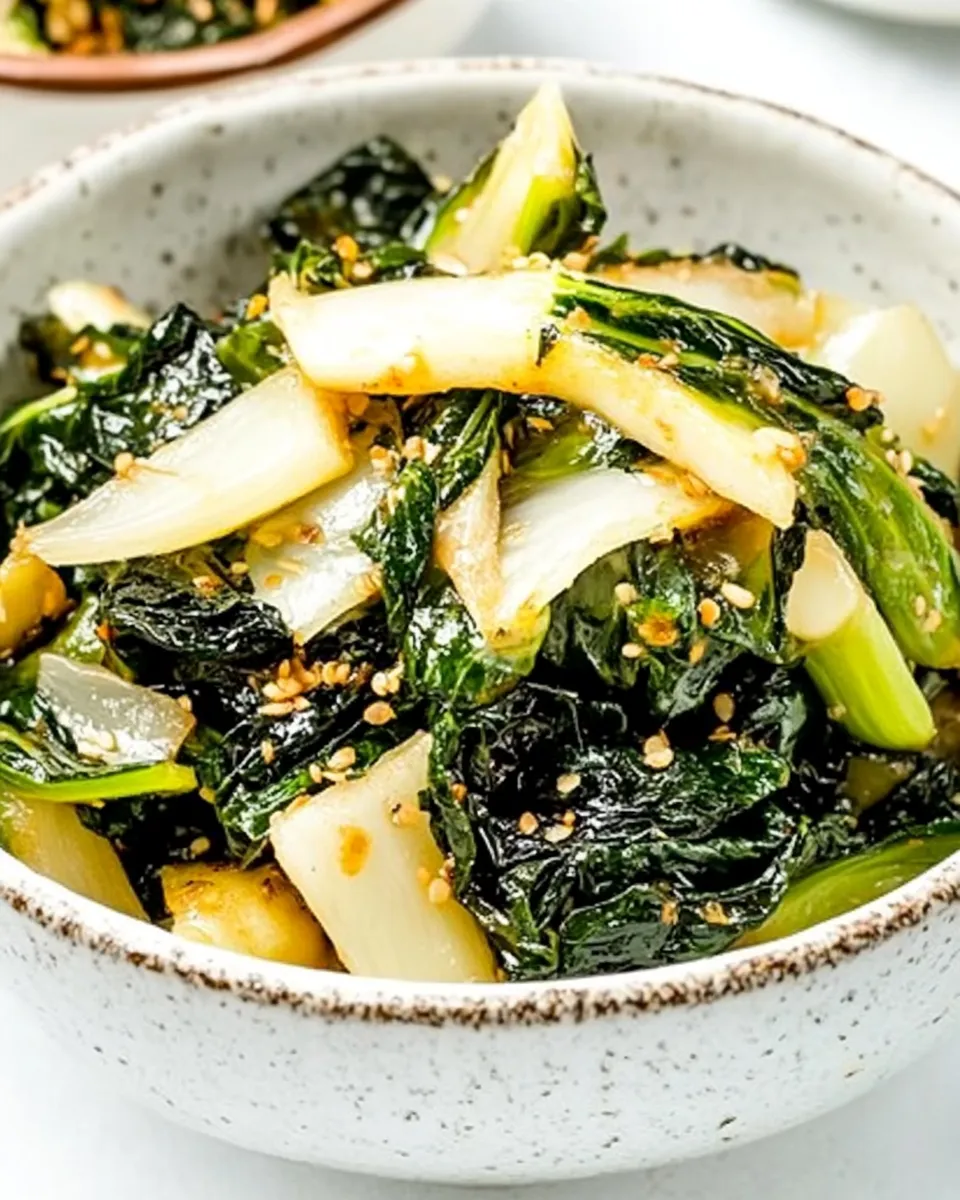 Healthy Stir-Fried Bok Choy recipe photo