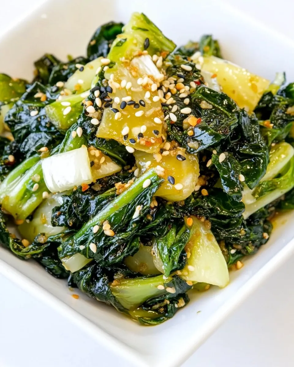 Quick Stir-Fried Bok Choy dish photo