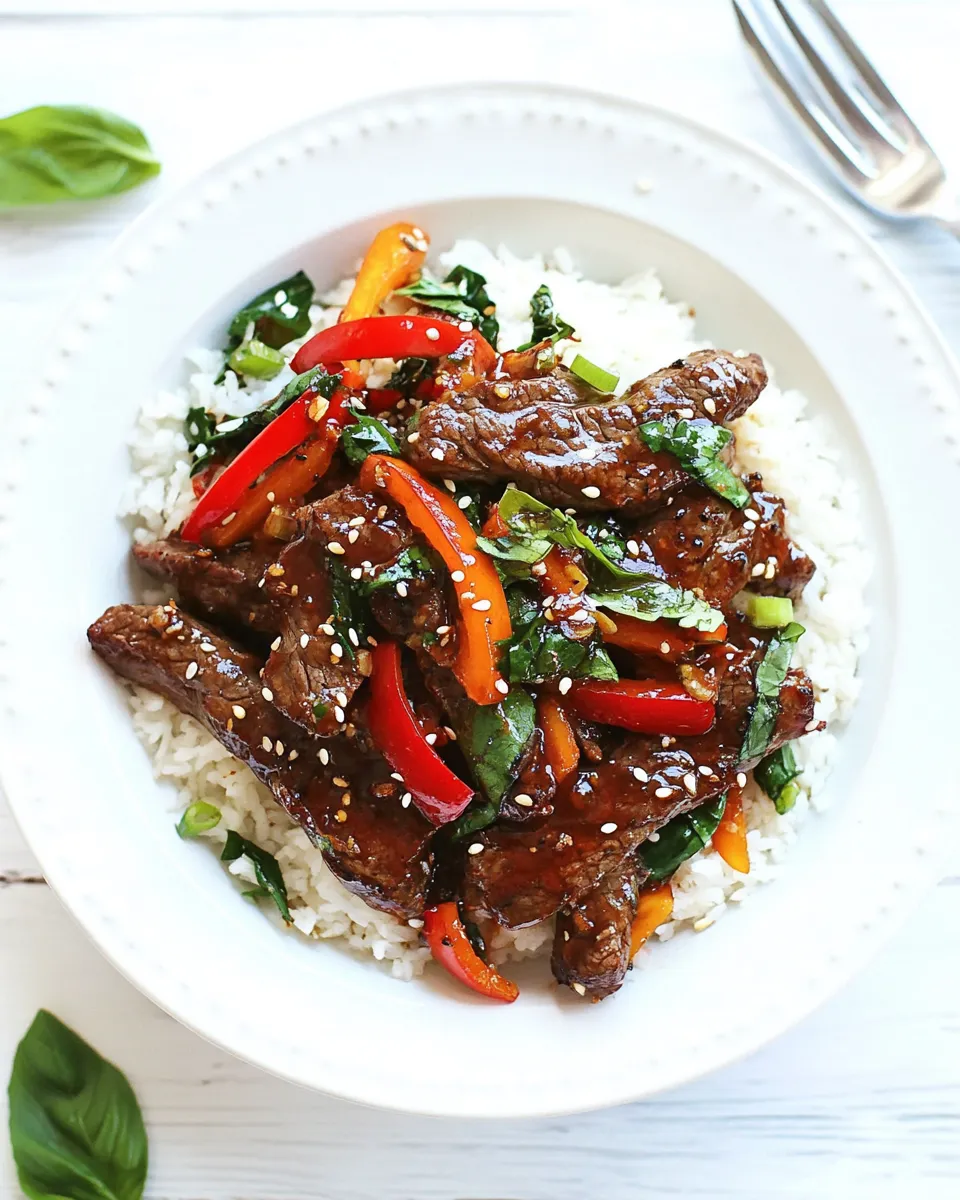 Homemade Sunday Suppers: 30-Minute Sriracha Pepper Steak photo