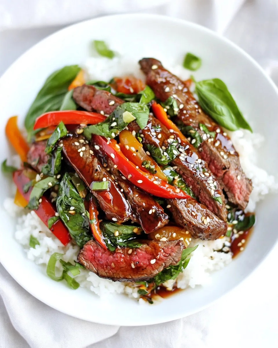 Delicious Sunday Suppers: 30-Minute Sriracha Pepper Steak shot