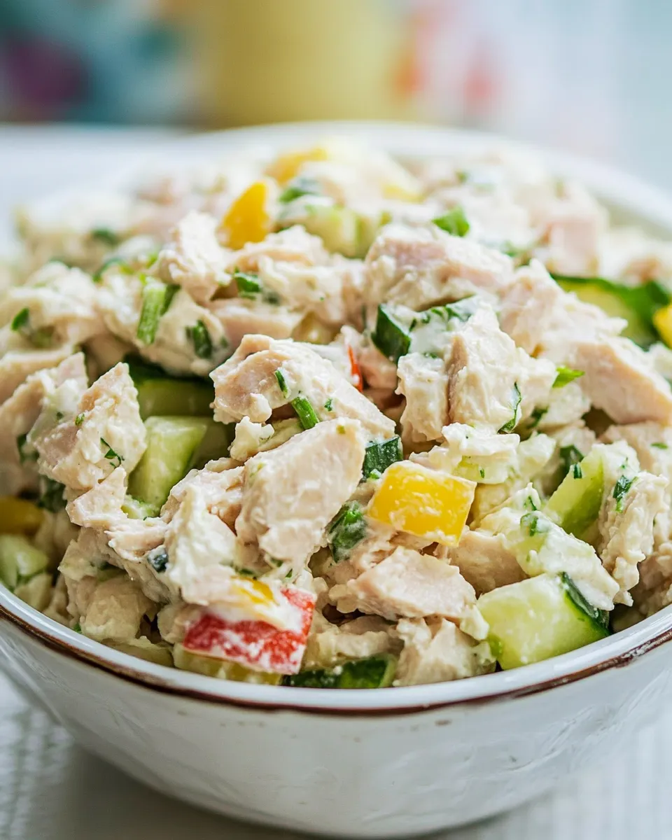 Easy Tuna Salad Recipe shot
