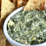 Homemade Vegan Spinach and Artichoke Dip photo