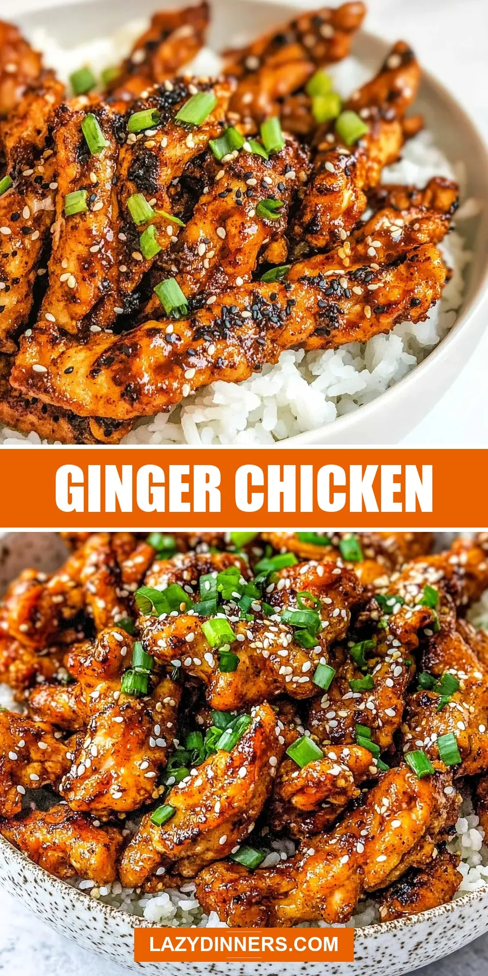 The Best Ginger Chicken Ever