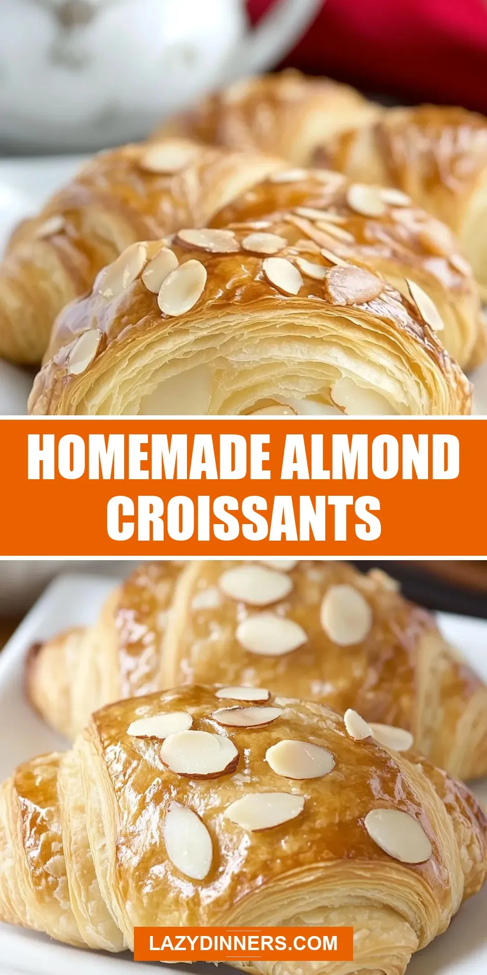 Easy Homemade Almond Croissants Recipe