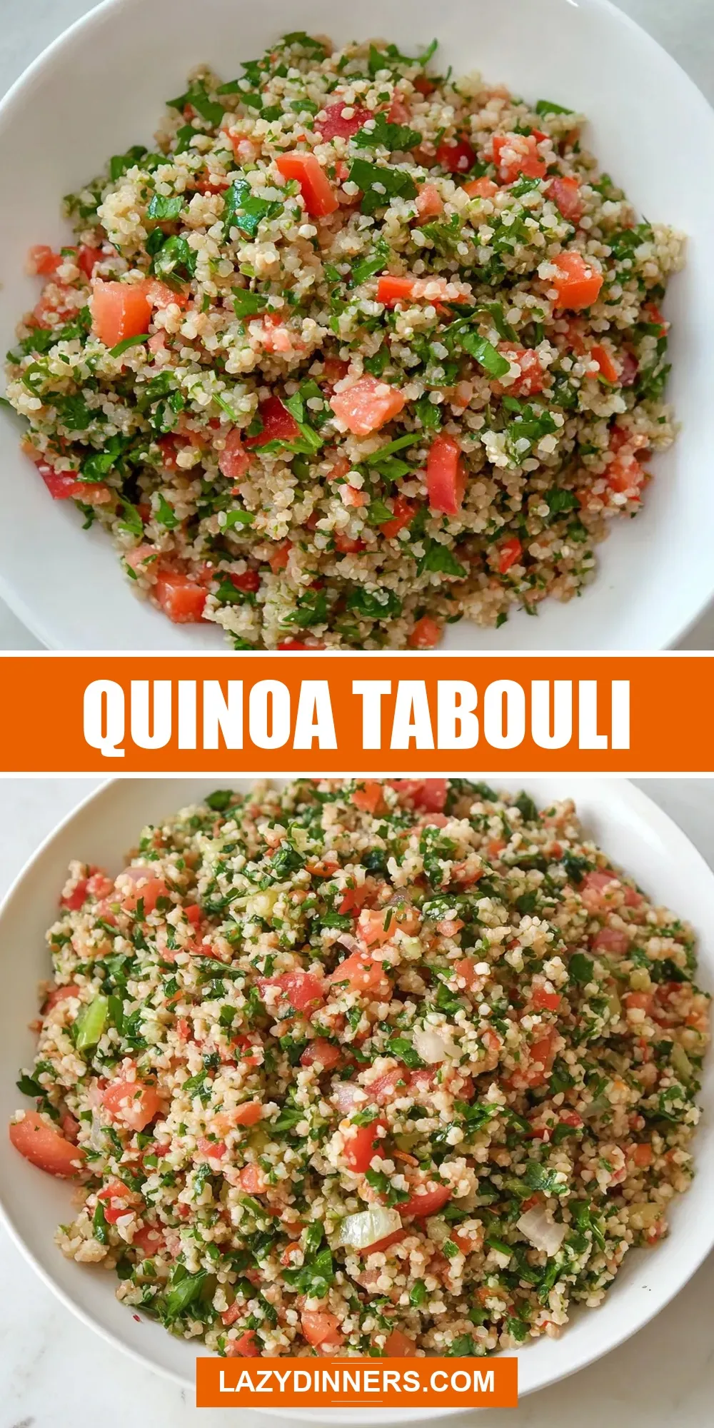 The Best Quinoa Tabouli Ever