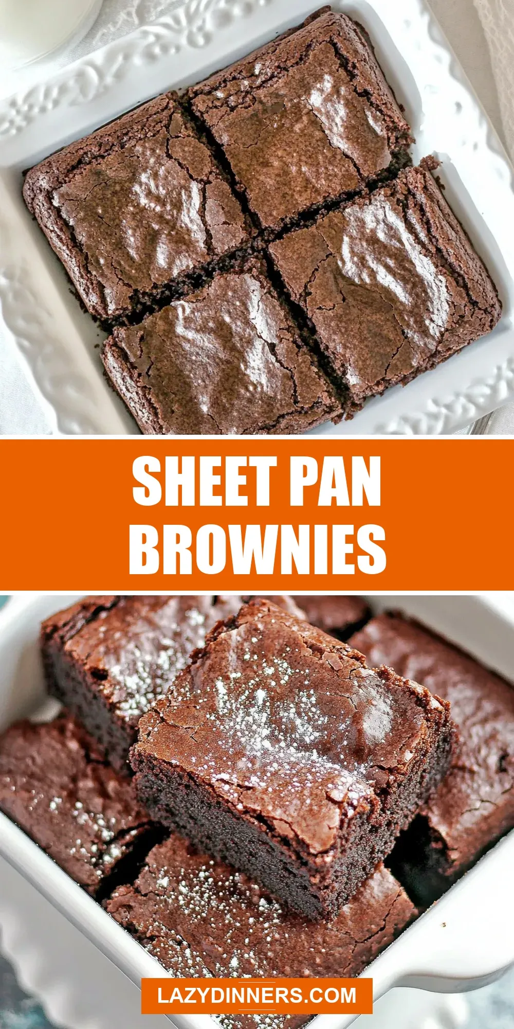 The Best Sheet Pan Brownies Ever
